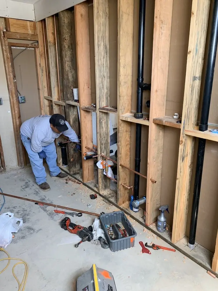 Commercial rough-in plumbing for Gas Line Repair in North City Farms